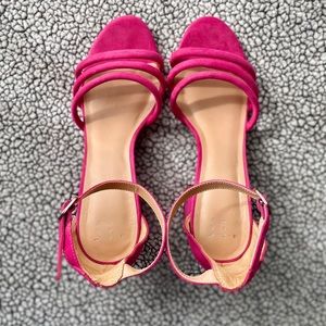 A New Day Chunky Pink Heels